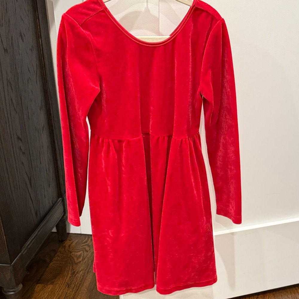 Hanna Andersson Red Velvet Kids Dress